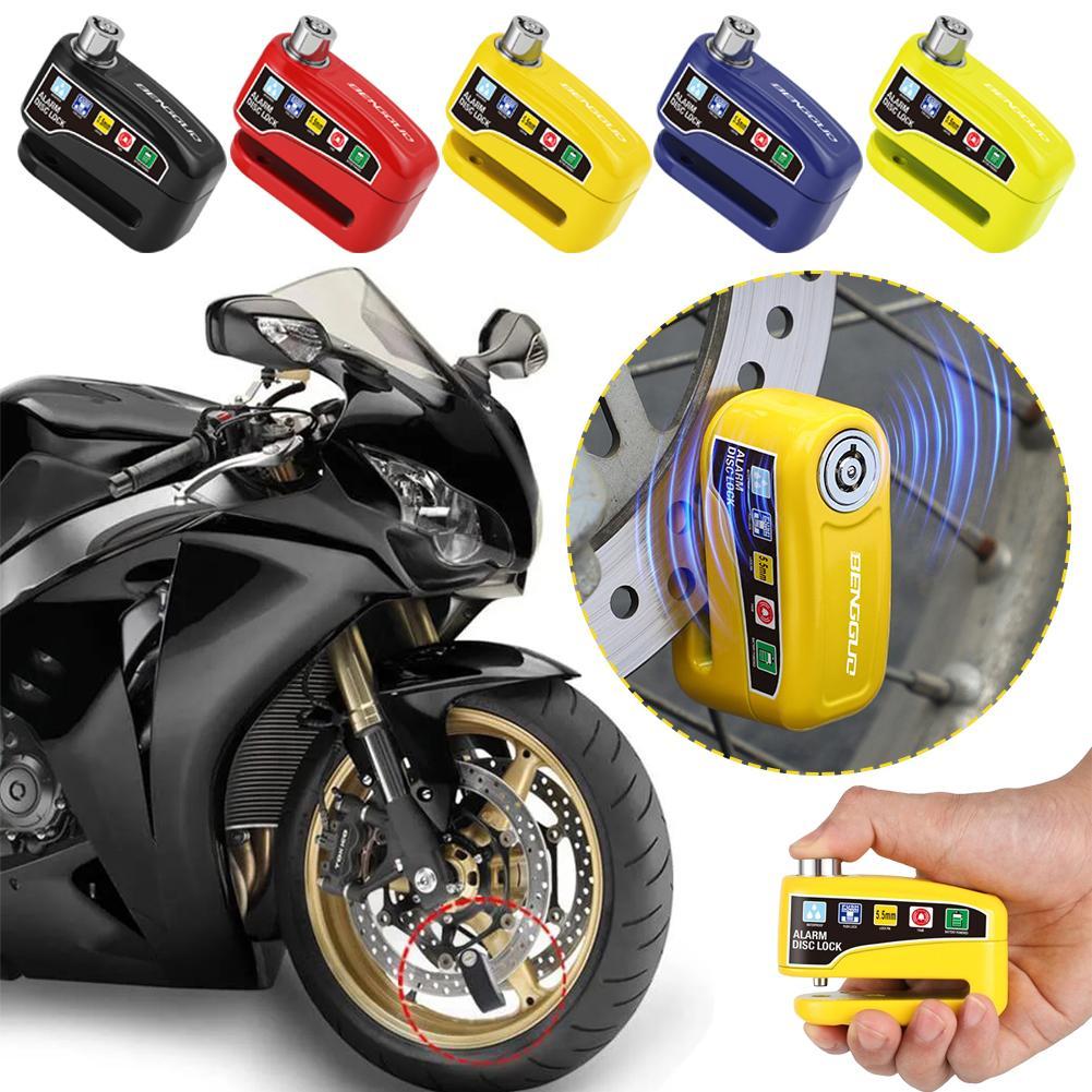 Disc Lock Brake - Motorcycle Alarm Disc Brake Lock Bicycle