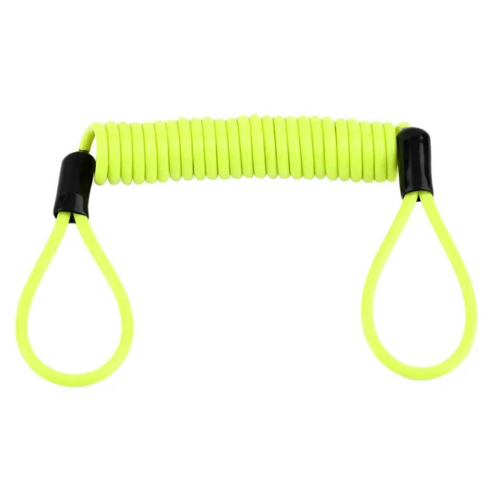 Disc Lock Brake - 150cm Green Security Anti Thief Motorbike