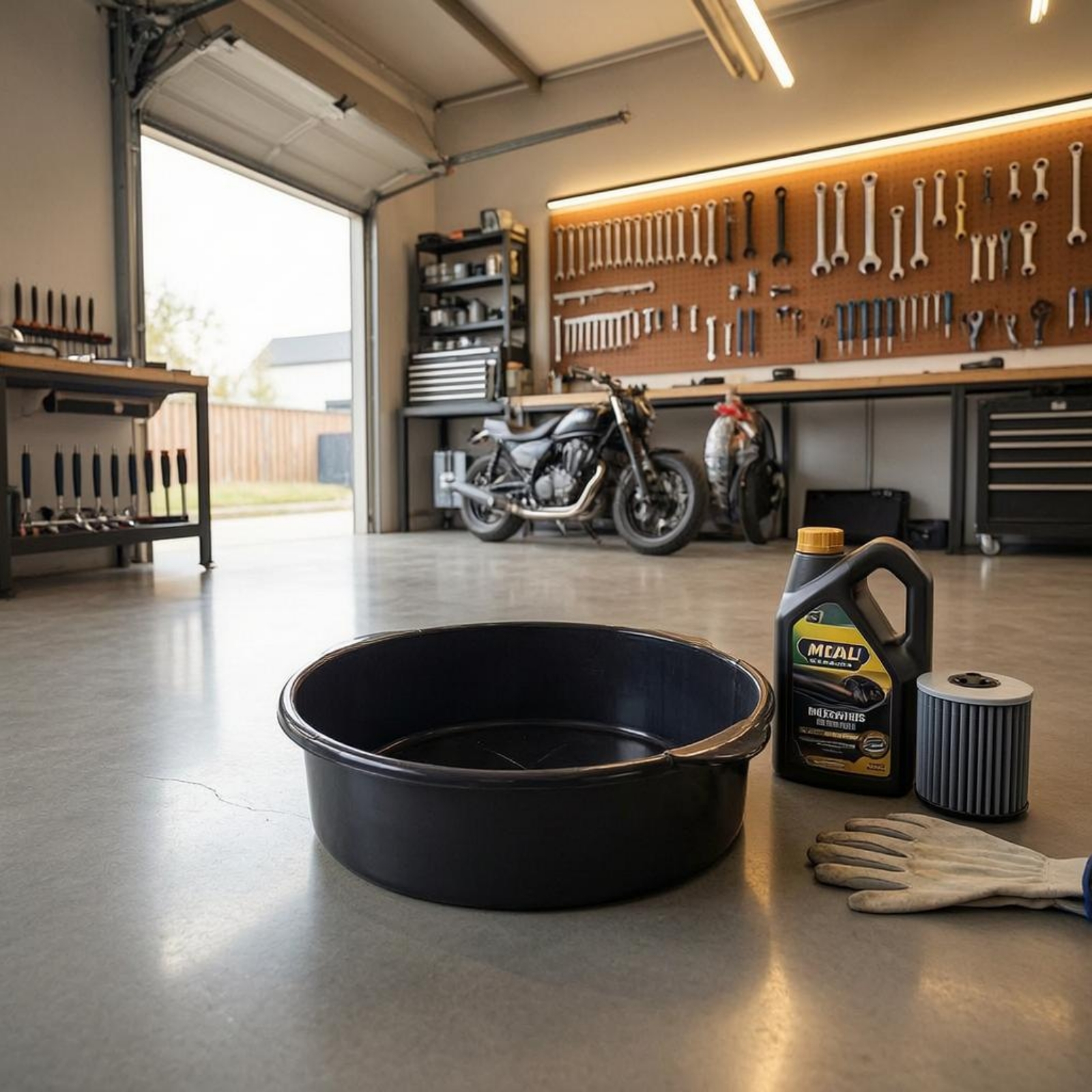 Motorcycle Gear Auto - Oil Drain Pan Thickened Engine Oil