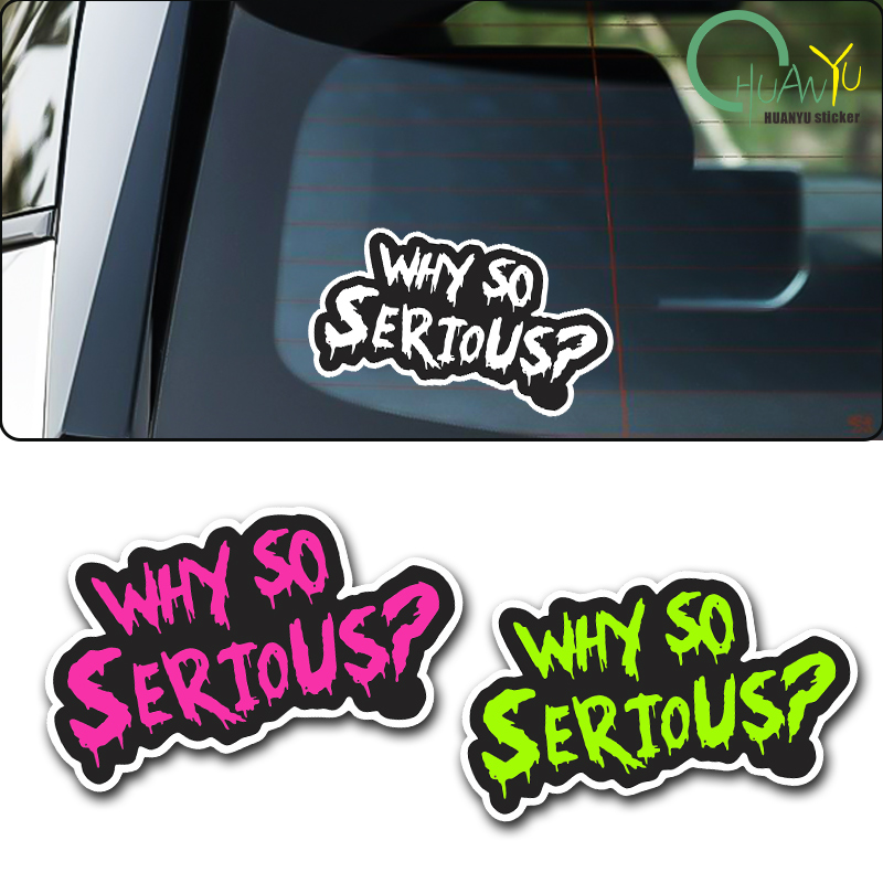 Motorcycle Gear Hub - Why So Serious English Funny Car