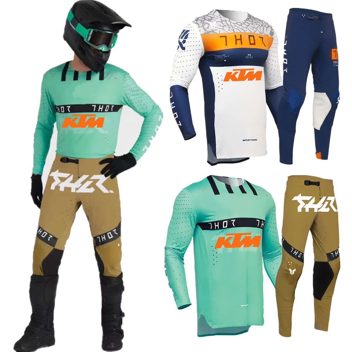 Motorcycle Gear Bundle - 2026 KTM MX GFX Gear Set