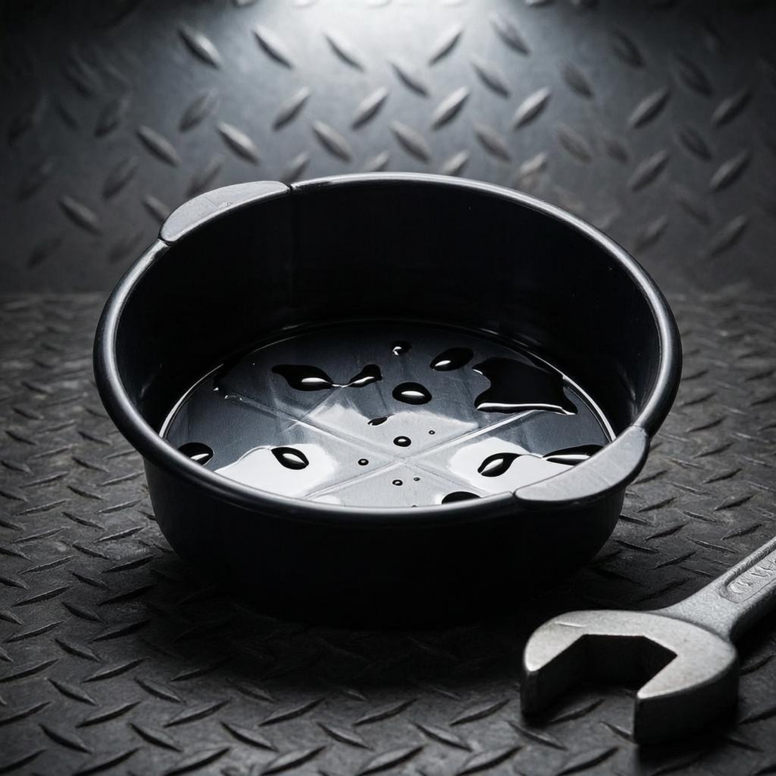 Motorcycle Gear Auto - Oil Drain Pan Plastic Engine Oil