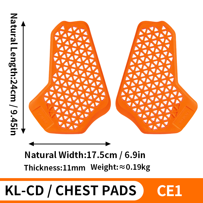 Motorcycle Gear Jeans - CE1 Motorcycle Jacket Insert Protectors Moto