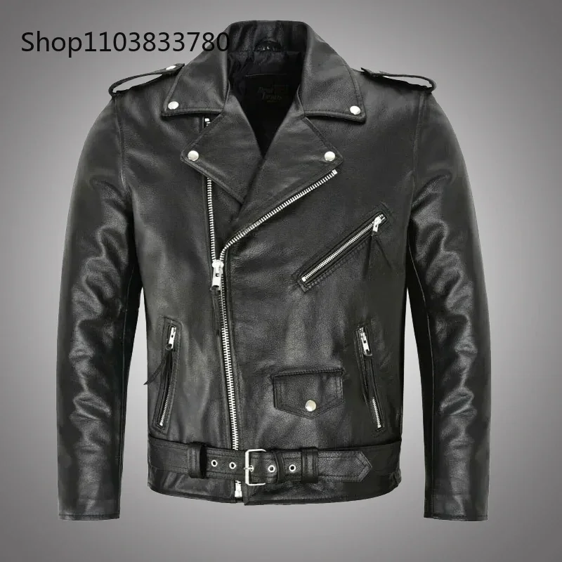 Riding Jacket Leather - Men PU Leather Jacket Motorcycle Fashion