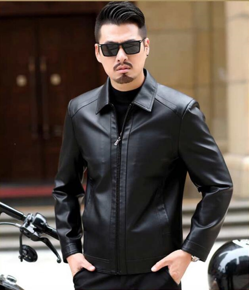 Riding Jacket Leather - Men's Leather Jacket Man Real Leather
