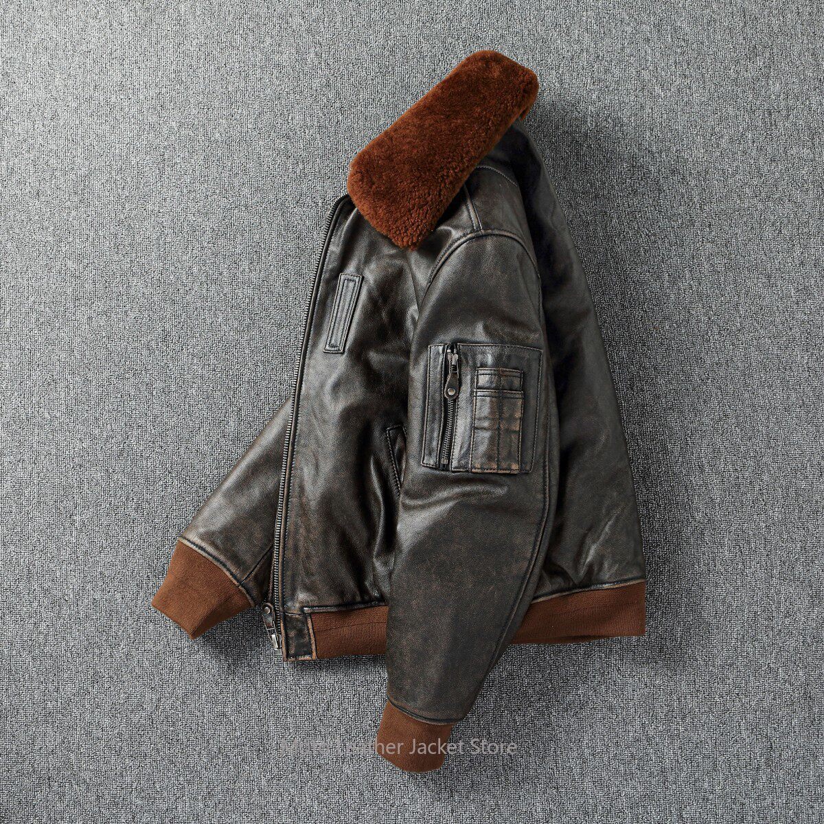 B-15 Flight Jacket Quilted Gen - Riding Jacket Leather reseña y precio