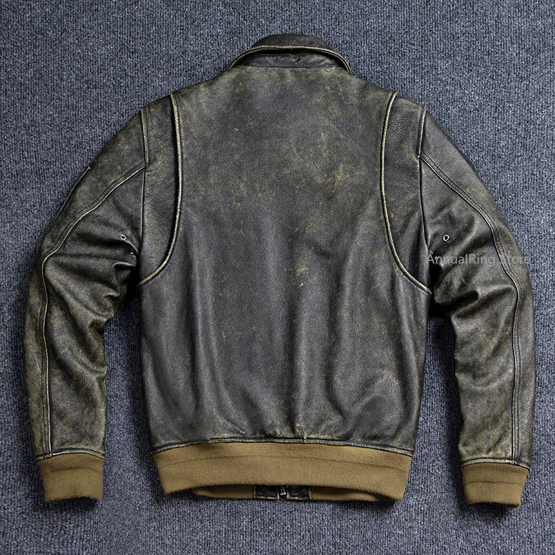 Bomber 45P Genuine Leather Jac - Riding Jacket Leather reseña y precio