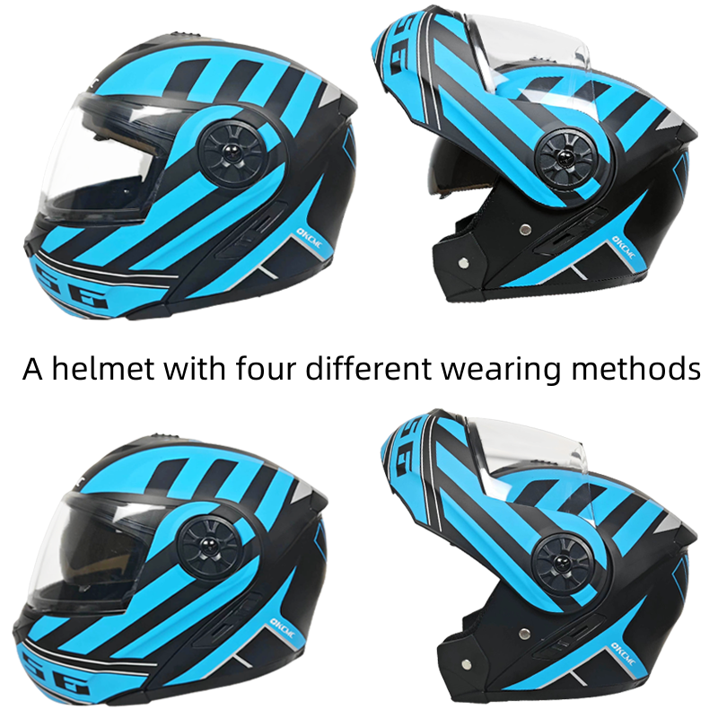 Flip Up Motorcycle Helmet with - Motorcycle Gear Gloves recension och pris