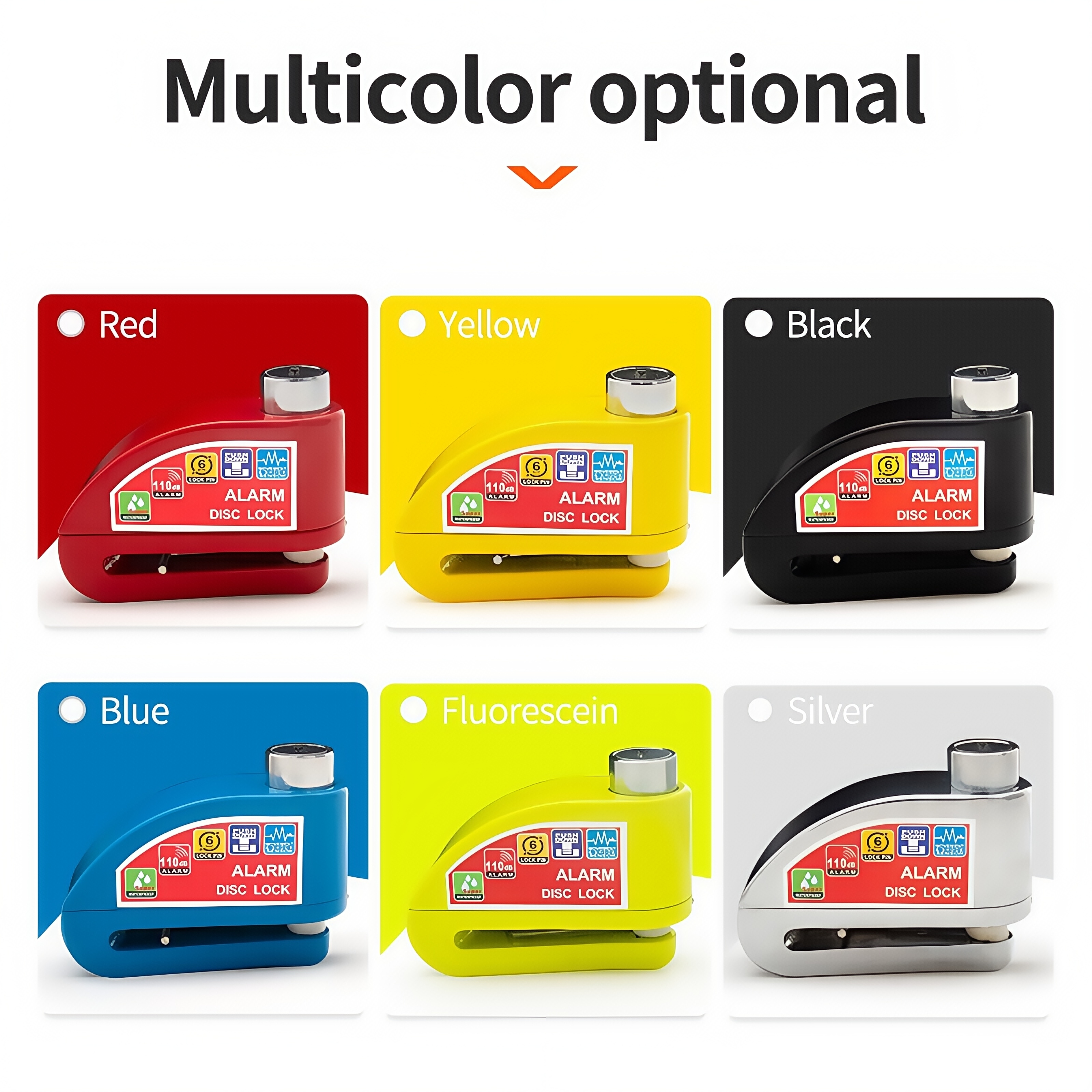 Waterproof Disc Brake Alarm Lo - Disc Lock Brake recension och pris