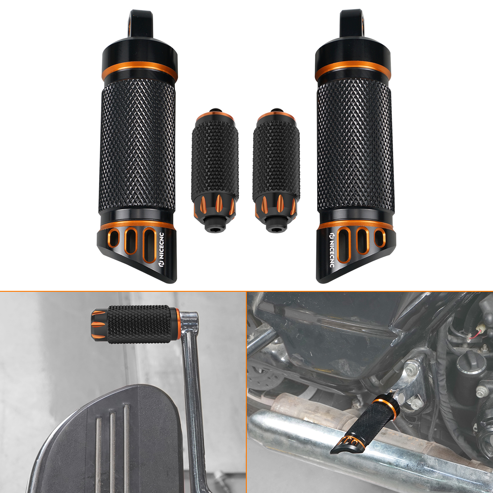 Motorcycle Passenger Footpegs/ - Xs Motorcycle Gear recension och pris