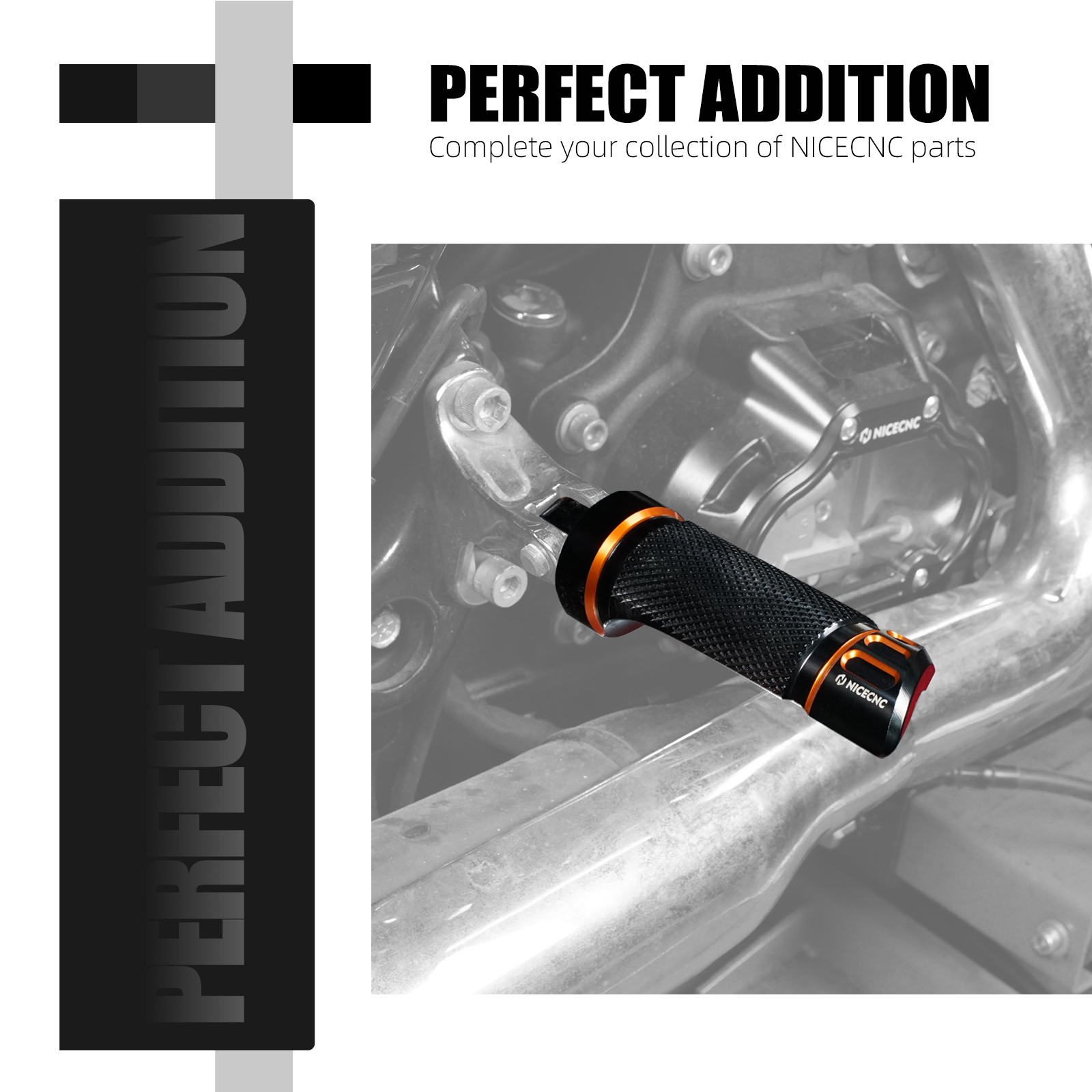 Motorcycle Passenger Footpegs/ - Xs Motorcycle Gear recension och pris