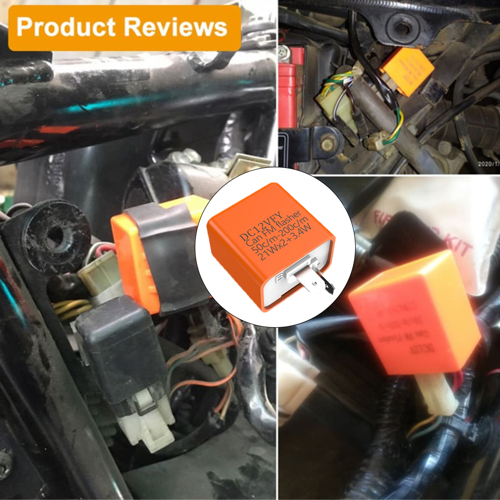 DV 12V LED Flasher Adjustable  - Motorcycle Gear On Sale recension och pris