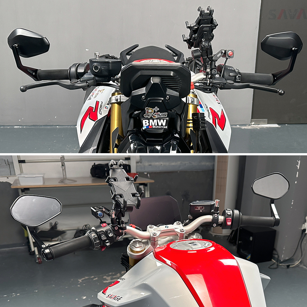 Handlebar End Mirror For BMW F - Mirror Extender Bar reseña y precio