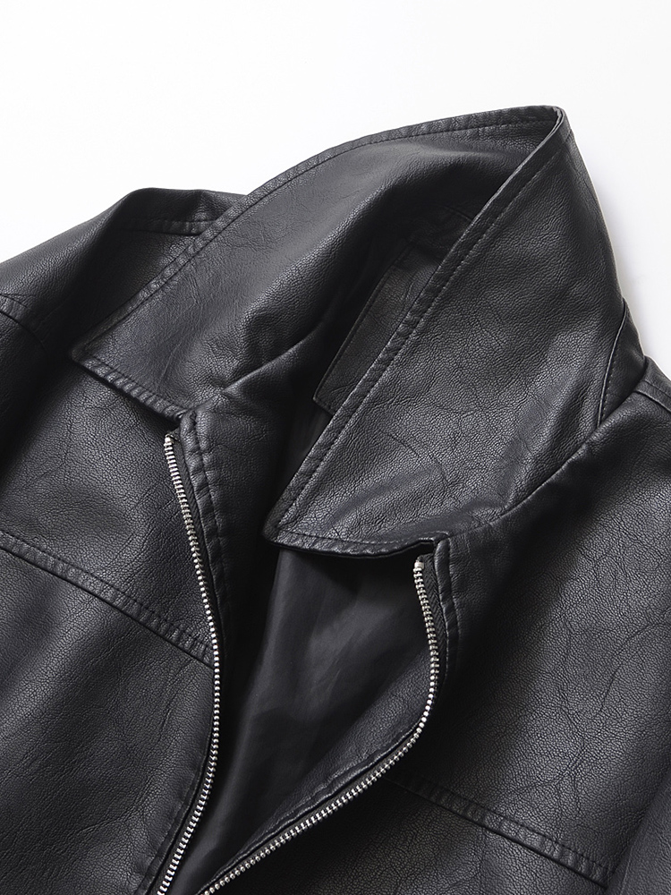 Ailegogo Streetwear Women Retr - Riding Jacket Leather reseña y precio