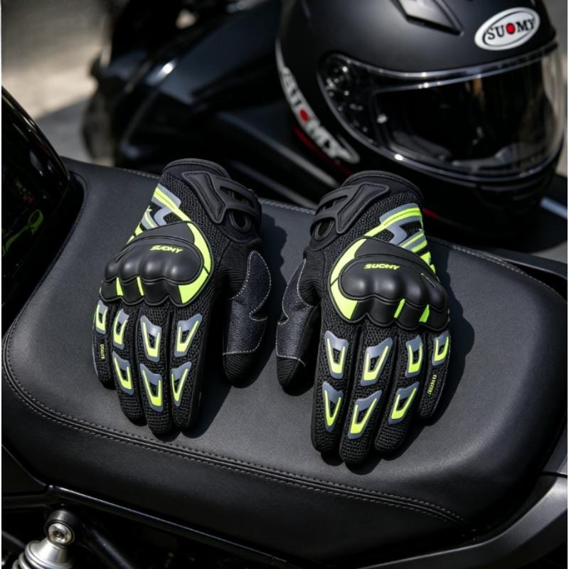 Suomy Pink Breathable Summer T - Motorcycle Gear Gloves recension och pris