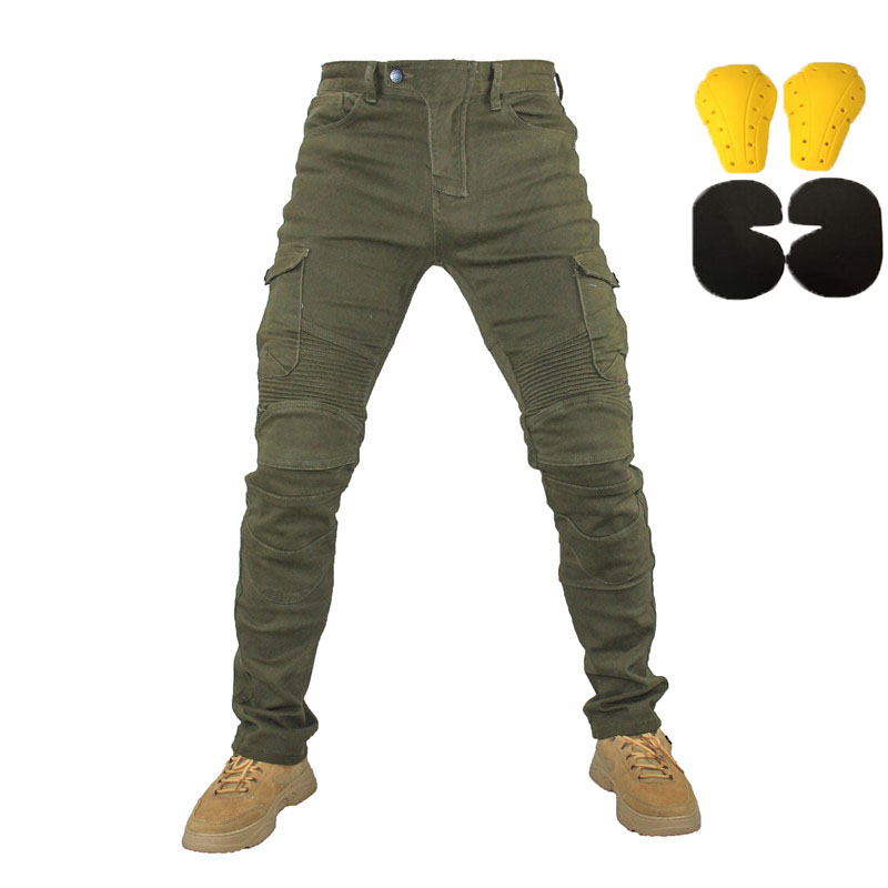 Motorcycle Jeans Pantalones Mo - Motorcycle Gear Jeans reseña y precio