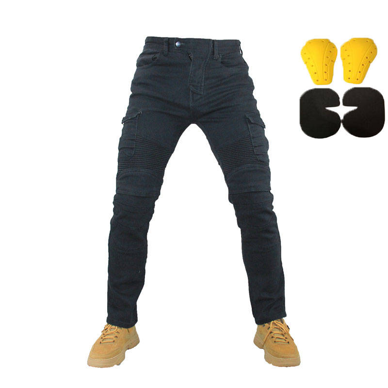 Motorcycle Jeans Pantalones Mo - Motorcycle Gear Jeans reseña y precio