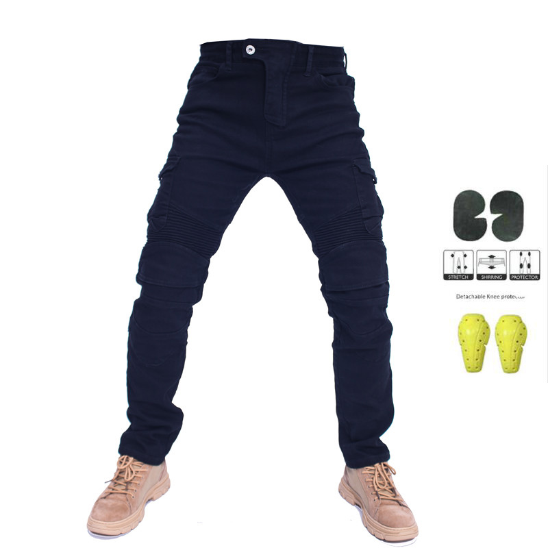 Motorcycle Jeans Pantalones Mo - Motorcycle Gear Jeans reseña y precio