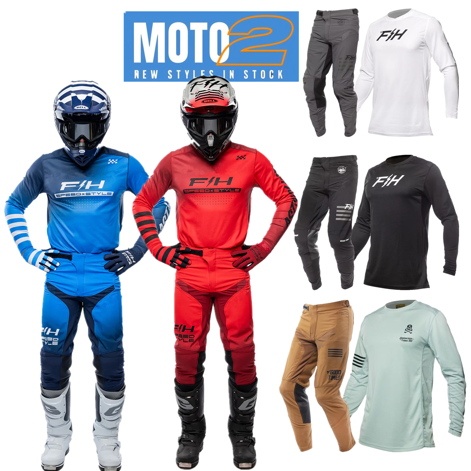 2026 FH Motocross Gear Set Top - Motorcycle Gear Bundle recension och pris