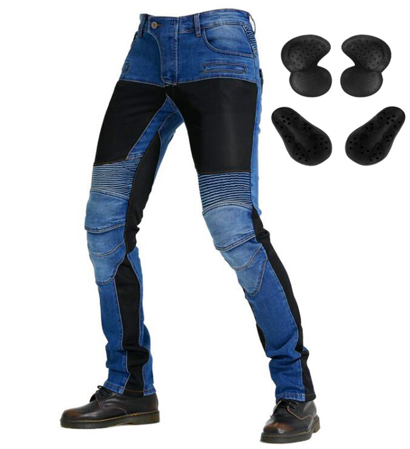 Men Motorcycle Pants Aramid Mo - Motorcycle Gear Jeans reseña y precio