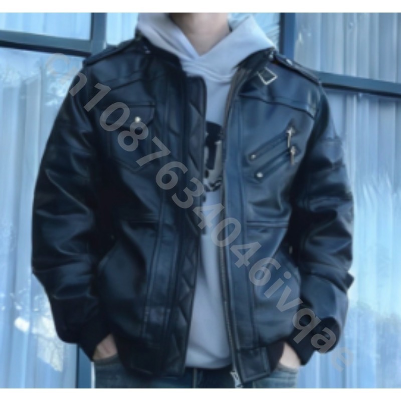 Men's Motorcycle Riding PU Lea - Riding Jacket Leather reseña y precio