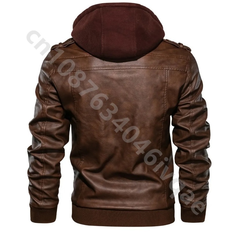 Men's Motorcycle Riding PU Lea - Riding Jacket Leather reseña y precio