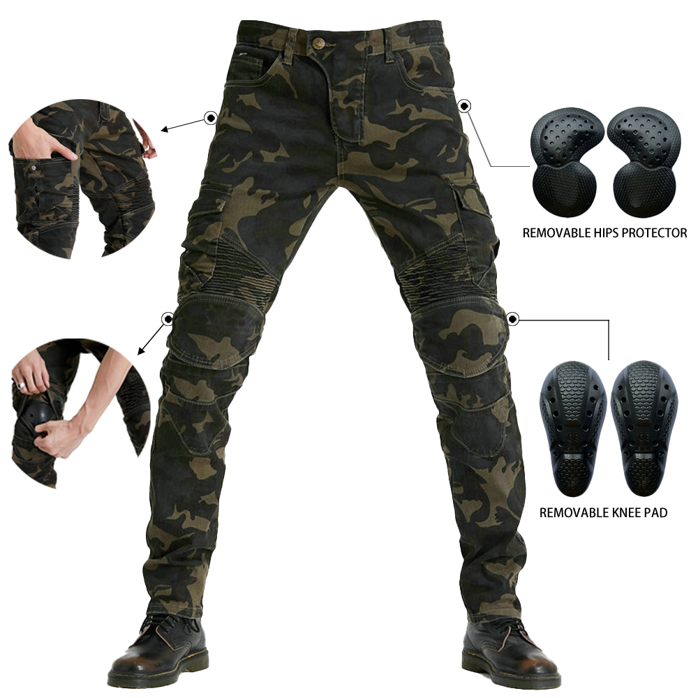 2025 New Men Motorcycle Equipm - Motorcycle Gear Jeans reseña y precio