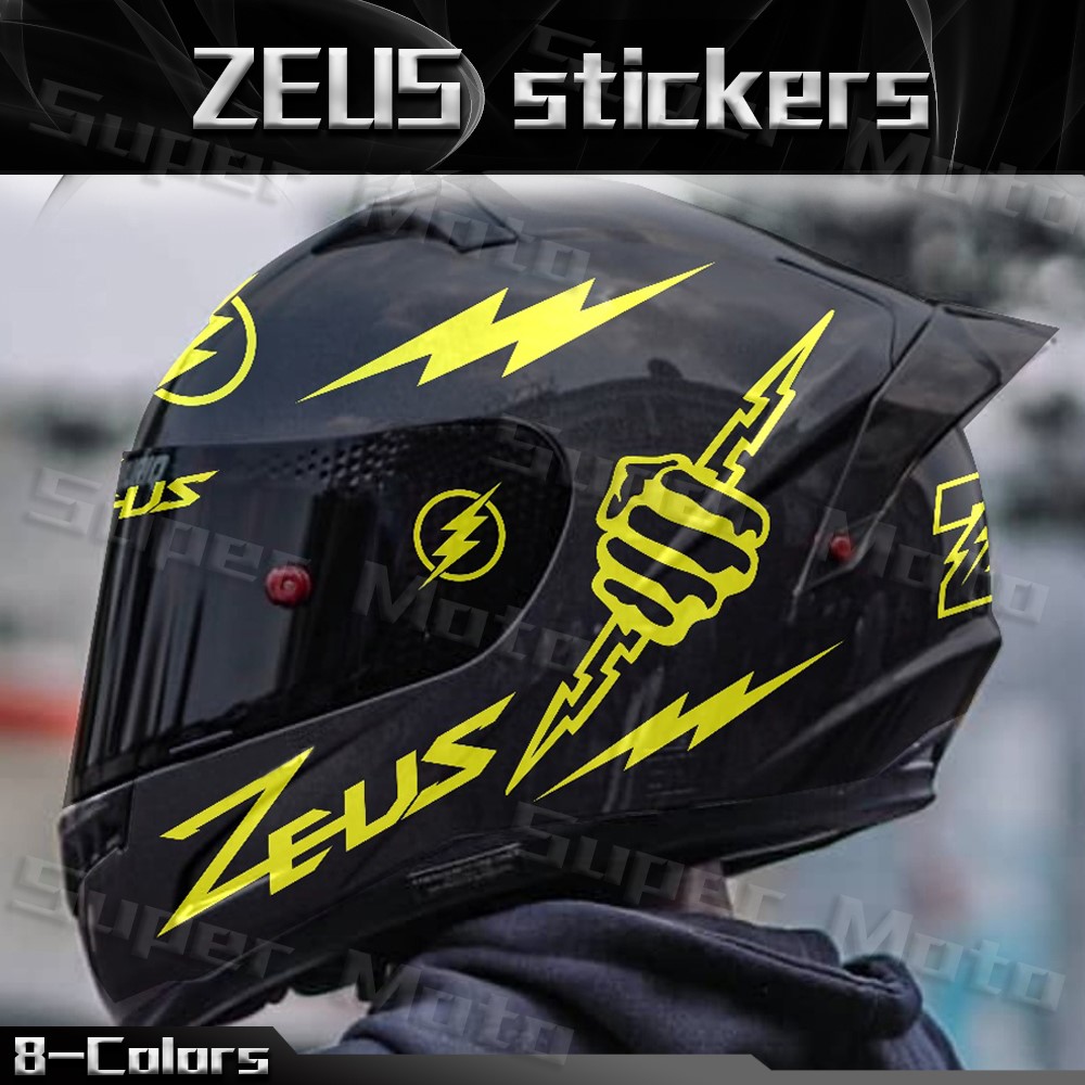 Motorcycle Helmet Sticker ZEUS - Zeus Motorcycle Gear recension och pris