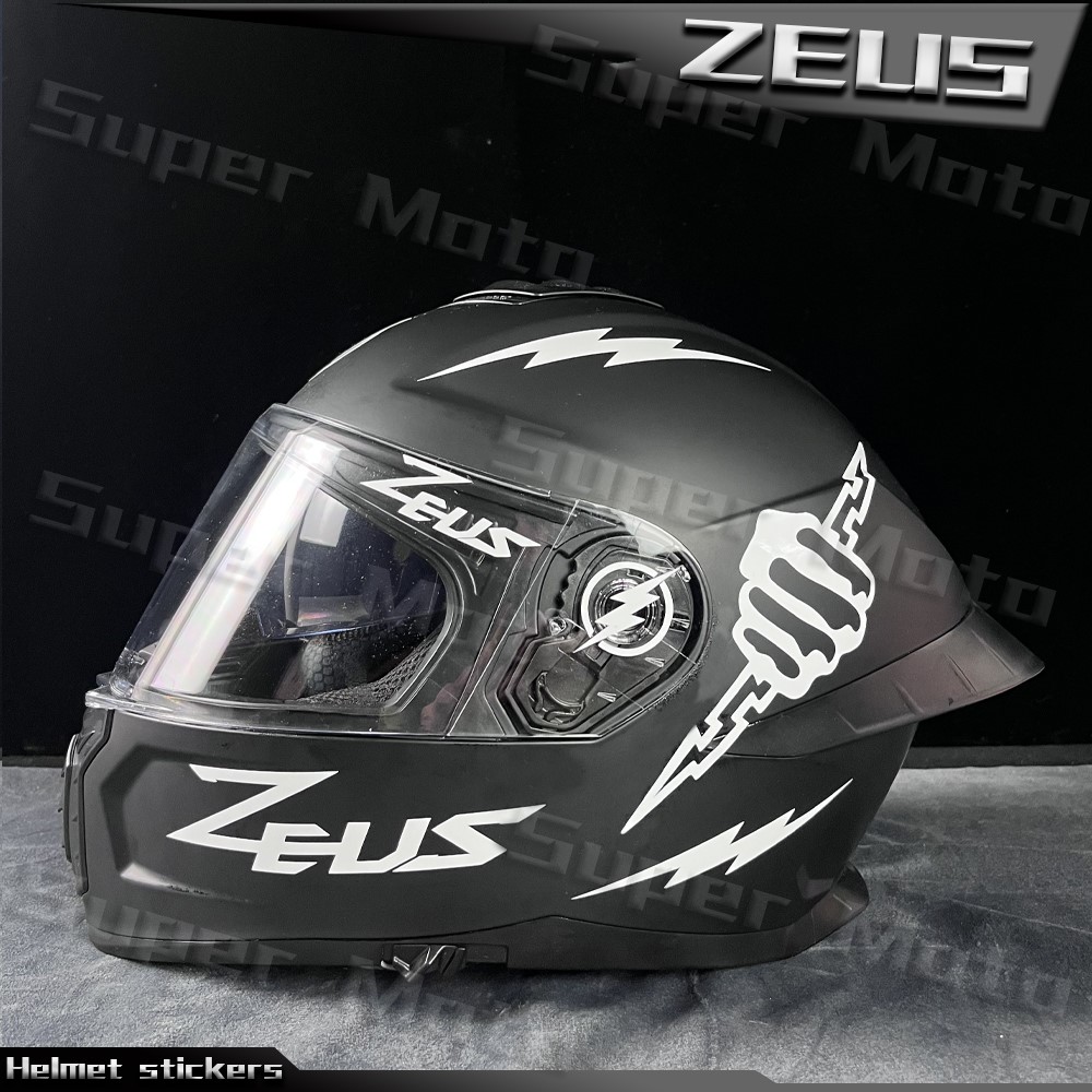 Motorcycle Helmet Sticker ZEUS - Zeus Motorcycle Gear recension och pris