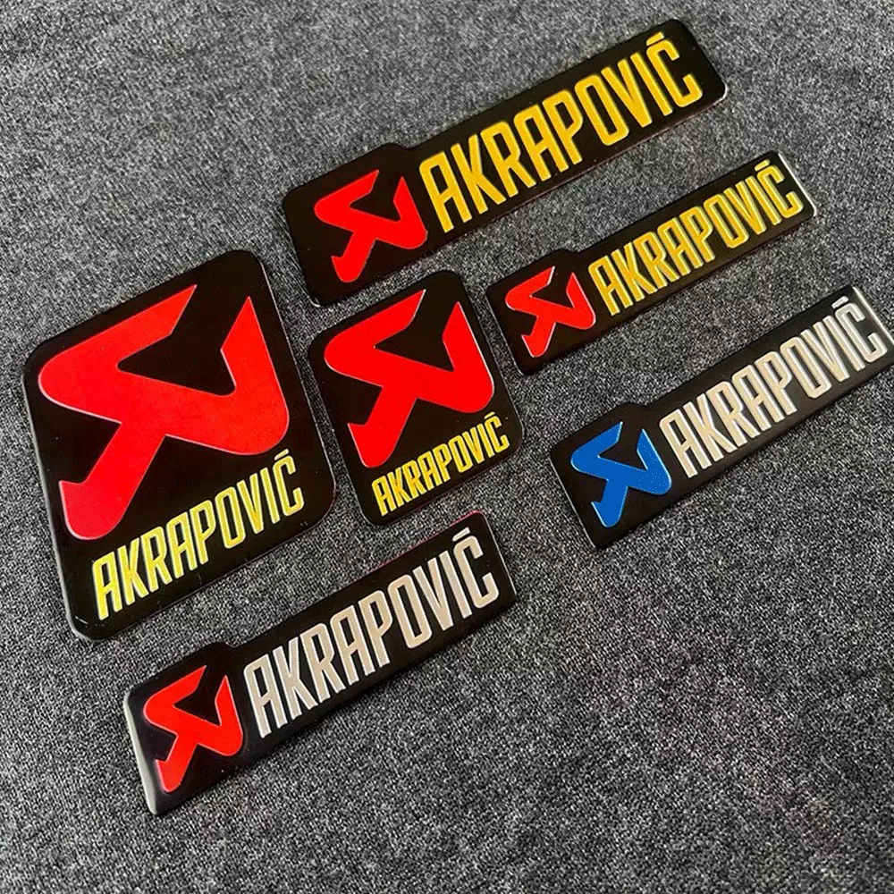 Motorcycle Exhaust Decals, 3D  - Motorcycle Gear Hub recension och pris