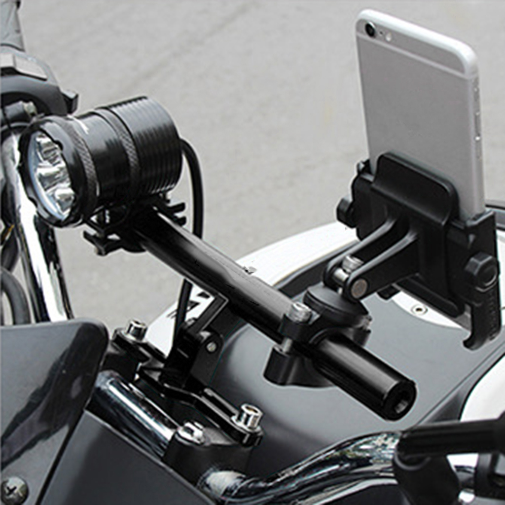 Motorcycle CNC Aluminum Extend - Mirror Extender Bar reseña y precio