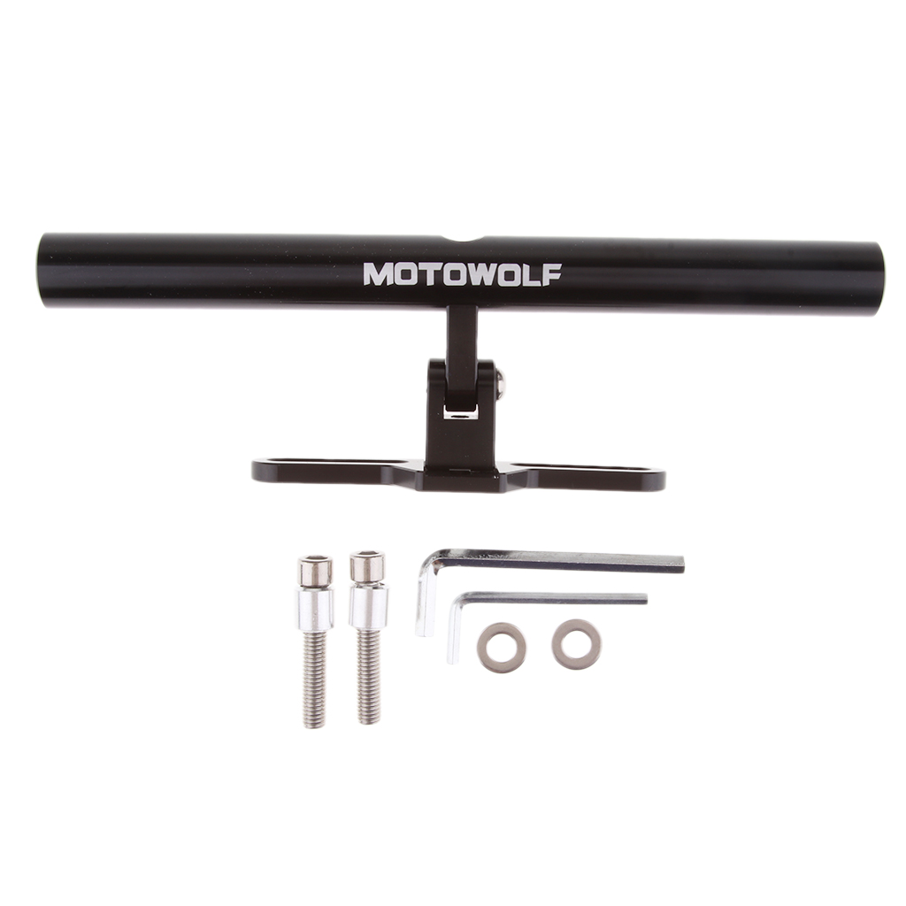Motorcycle CNC Aluminum Extend - Mirror Extender Bar reseña y precio