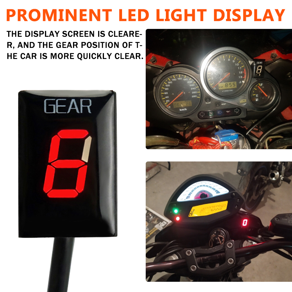 Motorcycle Gear Display Indica - Motorcycle Gear Display recension och pris