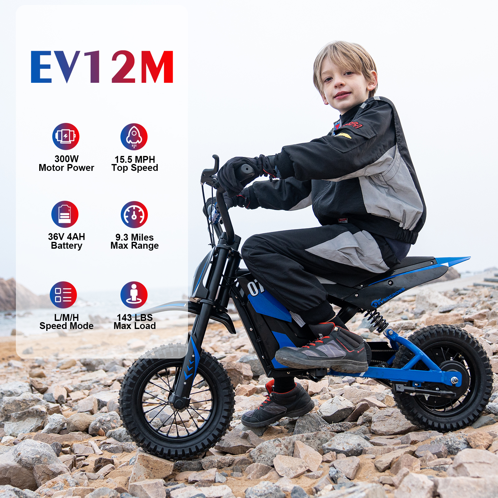 Warehouse 8kmh 12 kmh 25kmh 3  - Motorcycle Gear For Kids recension och pris