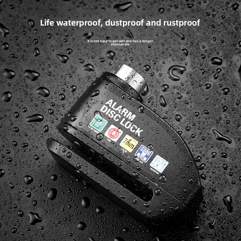 Bicycle Disc Brake Lock Alarm, - Disc Lock Brake recension och pris