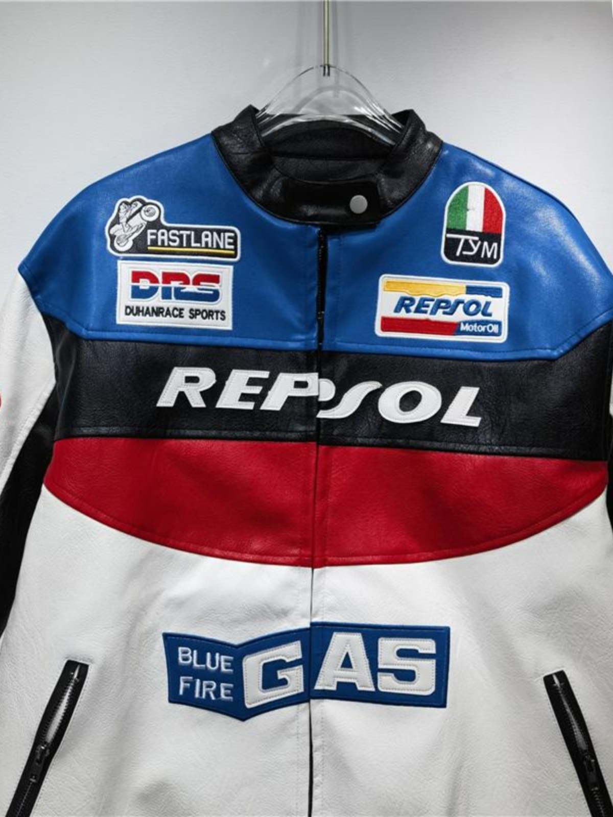 Stylish Retro Motorcycle Ridin - Riding Jacket Leather reseña y precio