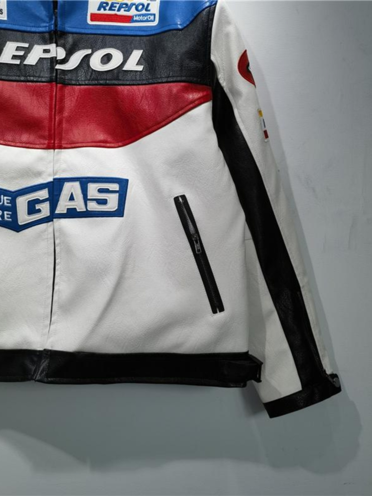Stylish Retro Motorcycle Ridin - Riding Jacket Leather reseña y precio