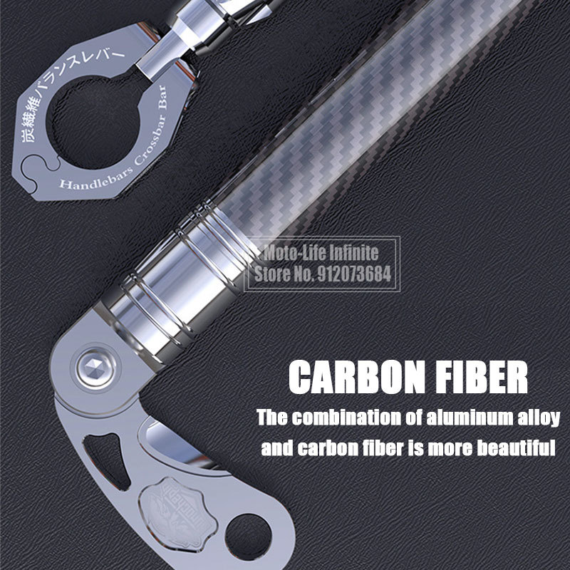 Universal Motorcycle Carbon Fi - Mirror Extender Bar reseña y precio