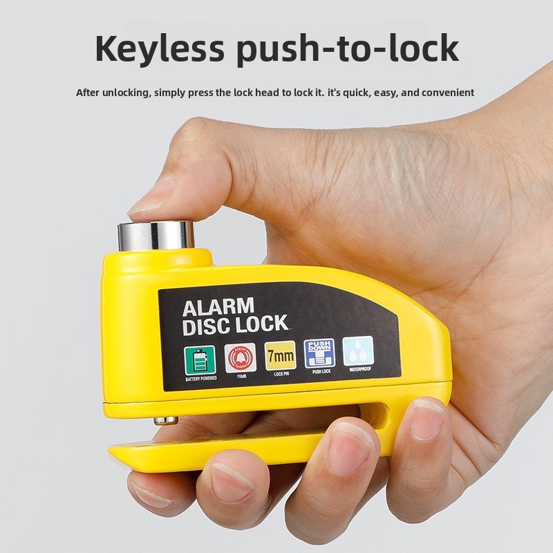 Metal Alarm Disc Lock - Waterp - Disc Lock Brake recension och pris
