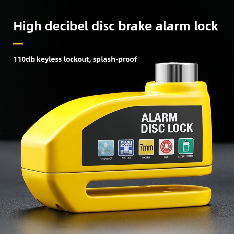 Metal Alarm Disc Lock - Waterp - Disc Lock Brake recension och pris