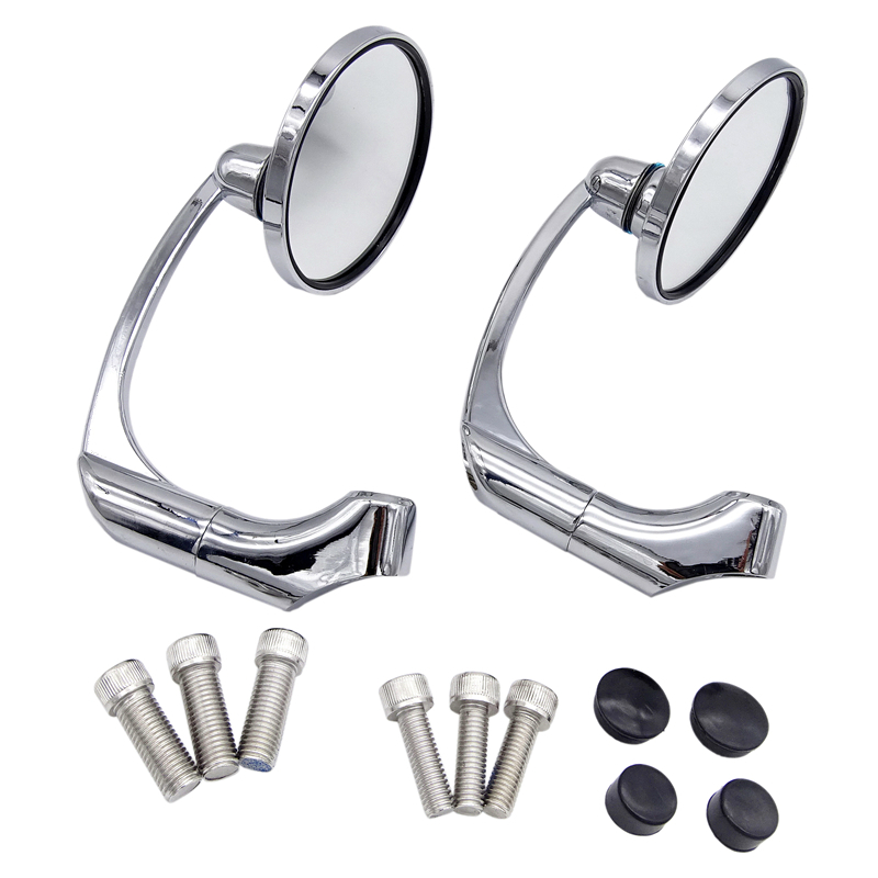 1 Pair 10mm Motorcycle Chrome  - Mirror Extender Bar reseña y precio