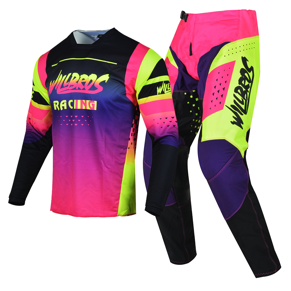 Willbros MX Racing Jersey and  - Motorcycle Gear Bundle recension och pris