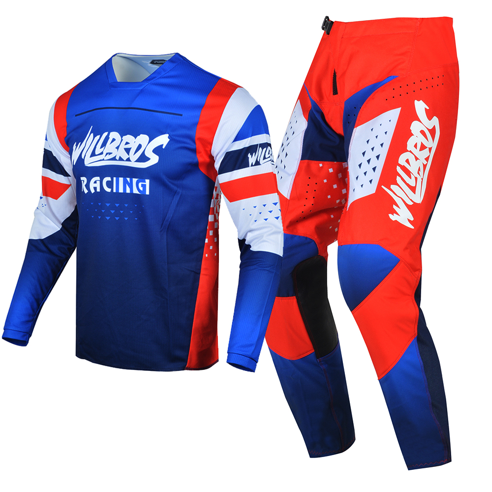Willbros MX Racing Jersey and  - Motorcycle Gear Bundle recension och pris