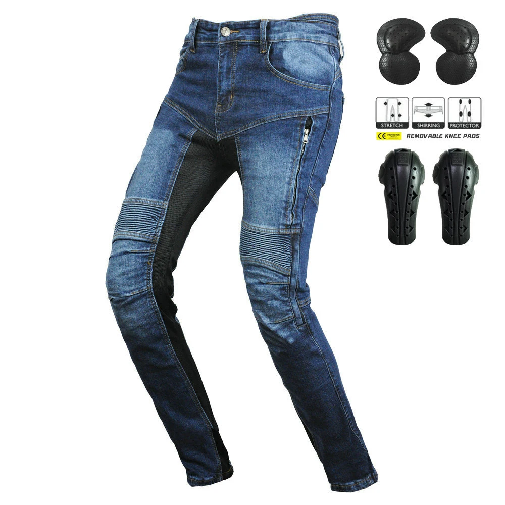 Motorcycle Jeans Breathable Hi - Motorcycle Gear Jeans reseña y precio