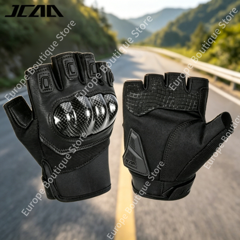 2026 New Summer Half Finger Mo - Motorcycle Gear Gloves recension och pris