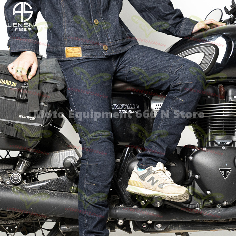 ALIEN SNAIL Motorcycle Riding  - Motorcycle Gear Jeans reseña y precio