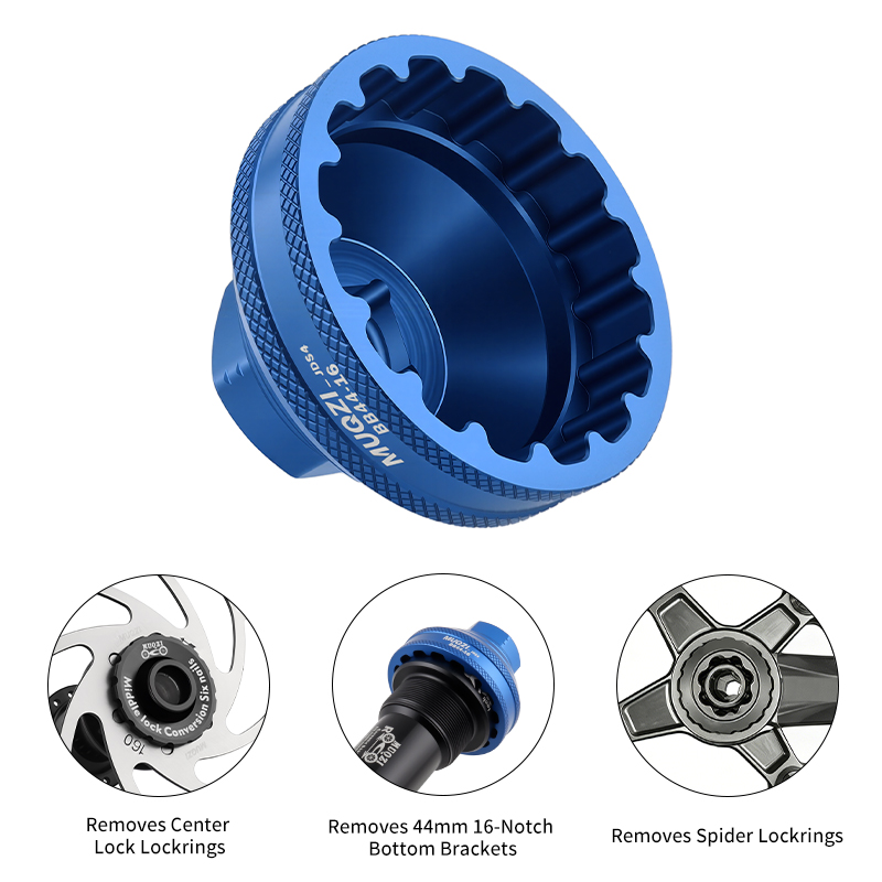 MUQZI Centerlock Rotor Lockrin - Disc Lock Brake recension och pris
