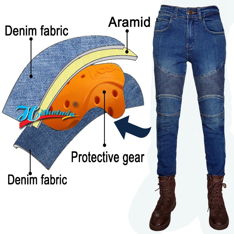 Women's Motorcycle Jeans Kevla - Motorcycle Gear Jeans reseña y precio