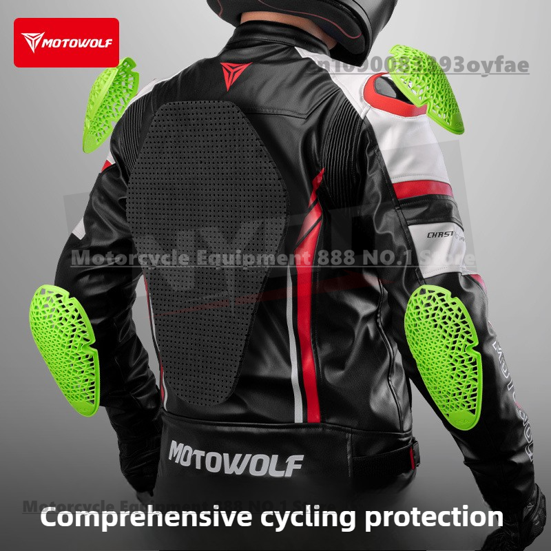 MOTOWOLF Motorcycle Riding Lea - Riding Jacket Leather reseña y precio
