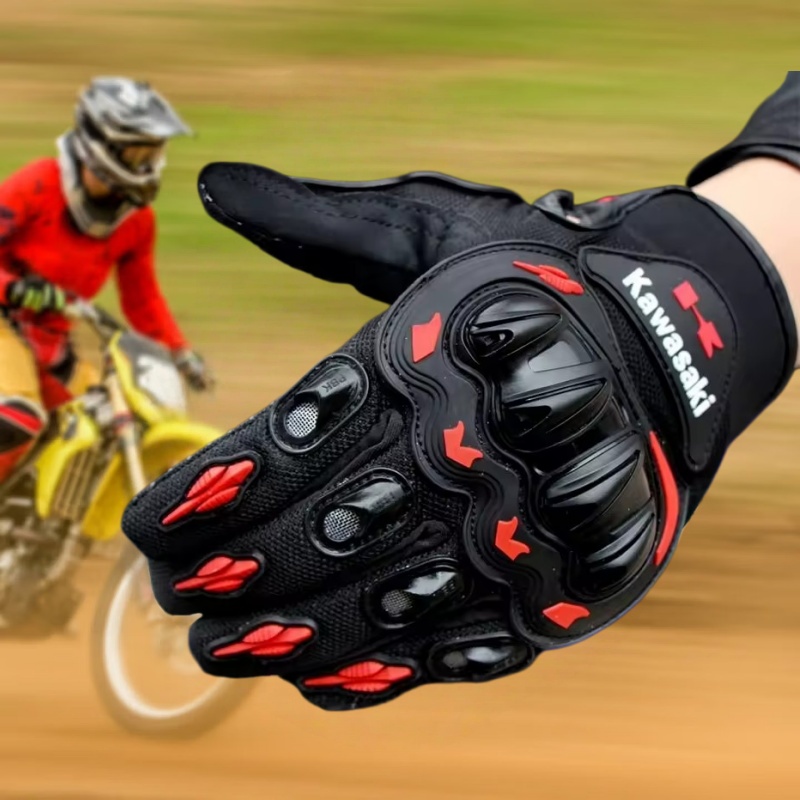 Summer Breathable Full Finger  - Motorcycle Gear Gloves recension och pris